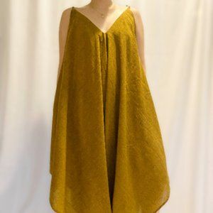 Handmade Organic Cotton Jumpsuit,Wide Leg Jumpsuit